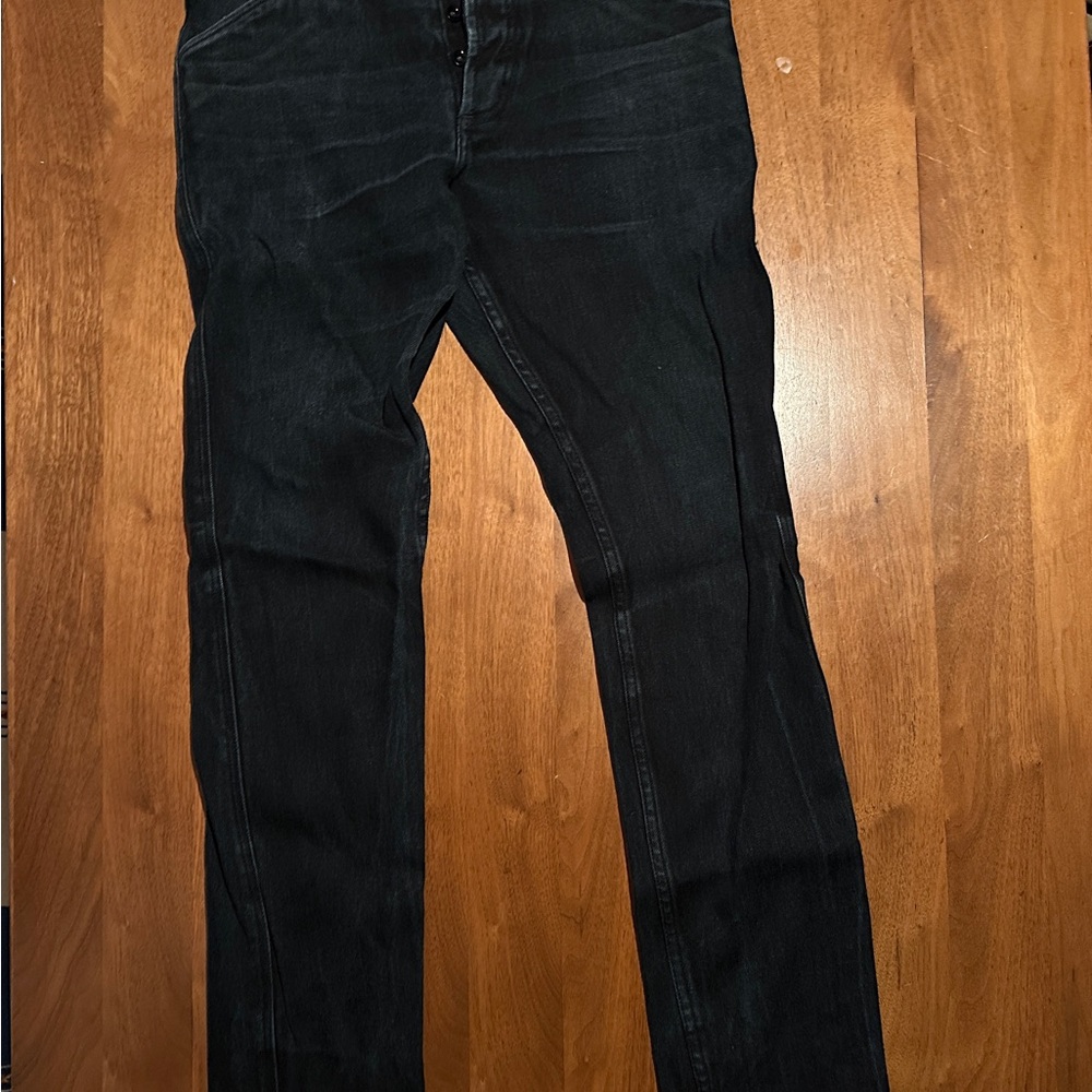 Taylor Stitch Men's Dyneema Moto jeans Black